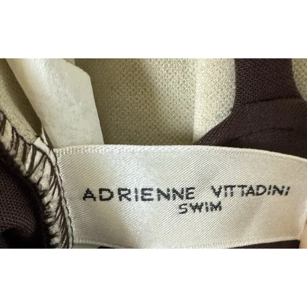 Vintage Adrienne Vittadini Swim - Size 14 Swimsuit. Colorblock.